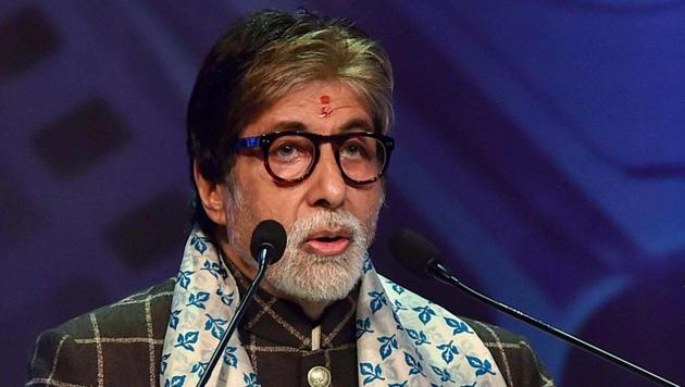 Amitabh Bachchan addresses during the inauguration of 24th Kolkata International Film Festival in Kolkata on November 10,2018.(PTI) Amitabh Bachchan addresses during the inauguration of 24th Kolkata International Film Festival in Kolkata on November 10,2018.(PTI)