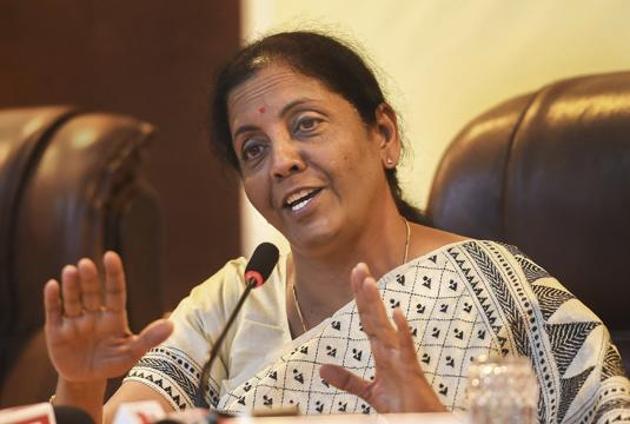 Defence Minister Nirmala Sitharaman.(HT/PHOTO)