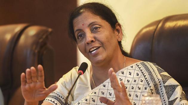 Union Defence Minister Nirmala Sitharaman speaks during a press conference at Yelahanka airforce station in Bengaluru. (PTI File Photo) Union Defence Minister Nirmala Sitharaman speaks during a press conference at Yelahanka airforce station in Bengaluru. (PTI File Photo)