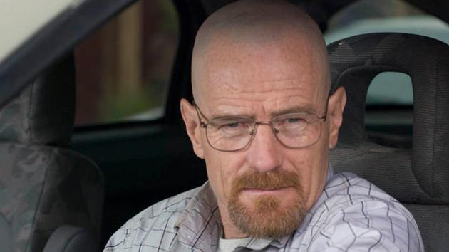 Bryan Cranston played chemistry teacher and drug lord Walter White in Breaking Bad.