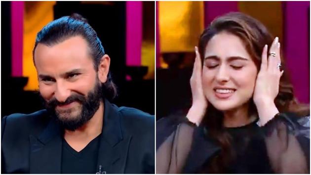 Saif Ali Khan doesn’t care about Sara Ali Khan’s discomfort.