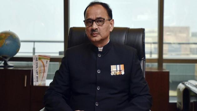 The Chief Vigilance Commission is investigating allegations against CBI chief Alok Verma (pictured).(HT File Photo)