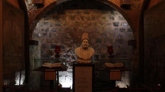 Ghalib Ki Haveli at Ballimaran in Chandni Chowk, Old Delhi, India (Shivam Saxena/Hindustan Times) 