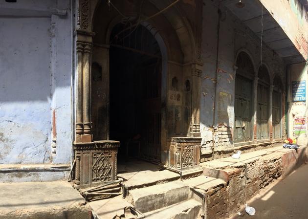 Saira Bano Ki Haveli in Chandni Chowk, Old Delhi, India (Shivam Saxena/Hindustan Times) 