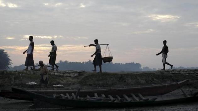 The Rohingya exodus began after Myanmar security forces launched a brutal crackdown following coordinated insurgent attacks in August 2017(HT File Photo) The Rohingya exodus began after Myanmar security forces launched a brutal crackdown following coordinated insurgent attacks in August 2017(HT File Photo)