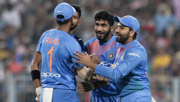 India blanked Windies 3-0 in the T20I series(AP)