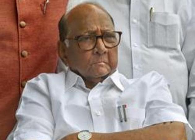 National Congress Party (NCP) chief Sharad Pawar. (HT/FILEPHOTO) National Congress Party (NCP) chief Sharad Pawar. (HT/FILEPHOTO)