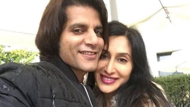 Teejay Sidhu is upset over her husband Karanvir Bohra getting bullied on the show.(Instagram)