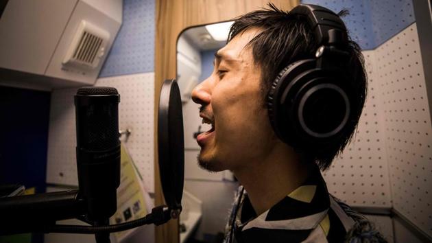 Every so often, 33-year-old Masaki Kitakoga slips into a tiny booth with a desk and a chair and belts out karaoke tunes for 90 minutes -- completely on his own. Kitakoga is part of a growing trend in Japan favouring solo activities that is now so widespread it has its own name: “ohitorisama” or “on your own.” (Behrouz Mehri / AFP) Every so often, 33-year-old Masaki Kitakoga slips into a tiny booth with a desk and a chair and belts out karaoke tunes for 90 minutes -- completely on his own. Kitakoga is part of a growing trend in Japan favouring solo activities that is now so widespread it has its own name: “ohitorisama” or “on your own.” (Behrouz Mehri / AFP)