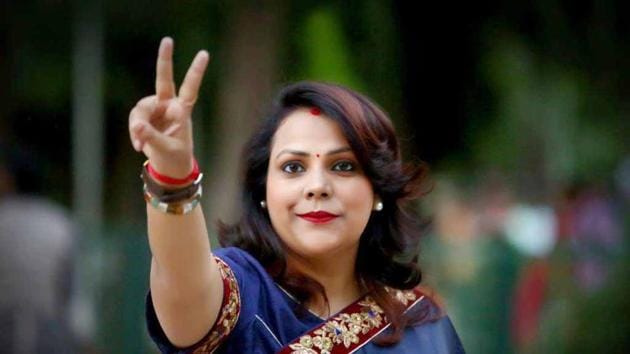 Mukul Pankaj Chaudhary Wife of IPS Officer of Rajasthan likely to contest in Rajasthan assembly polls (HT File Photo) Mukul Pankaj Chaudhary Wife of IPS Officer of Rajasthan likely to contest in Rajasthan assembly polls (HT File Photo)