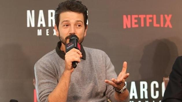 Mumbai: Actro Diego Luna during a special panel discussion hosted by Netflix in Mumbai. (IANS) Mumbai: Actro Diego Luna during a special panel discussion hosted by Netflix in Mumbai. (IANS)