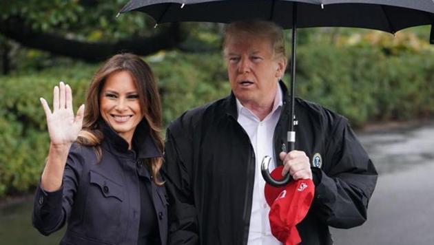 United States President Donald Trump and First Lady Melania Trump. (AFP) United States President Donald Trump and First Lady Melania Trump. (AFP)