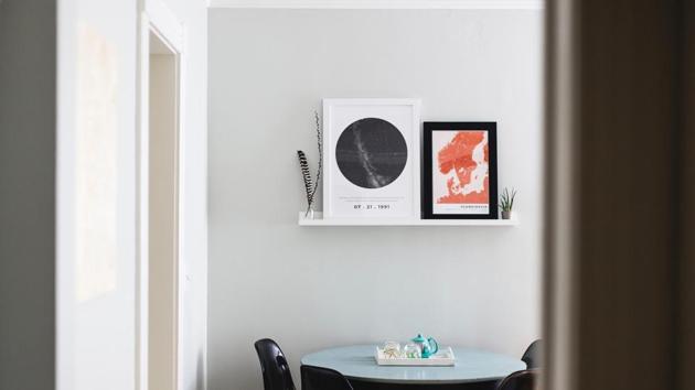 If you believe in ‘less is more’, you can go for light wooden panels on an empty wall and place two or more small artworks, well-aligned with each other. It brightens up the wall and makes that corner an unavoidable one. (Photo by Kari Shea on Unsplash) If you believe in ‘less is more’, you can go for light wooden panels on an empty wall and place two or more small artworks, well-aligned with each other. It brightens up the wall and makes that corner an unavoidable one. (Photo by Kari Shea on Unsplash)