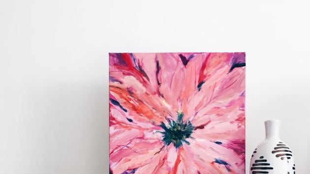 We mostly hang art too high on a wall to make a good composition. Even though it’s a safe idea, one rarely thinks about the eye level and visual access to the artwork. Try placing the artwork on an unused table in the living room or the dining space. You can keep books and stationery to complete the look. (Photo by Ember + Ivory on Unsplash) We mostly hang art too high on a wall to make a good composition. Even though it’s a safe idea, one rarely thinks about the eye level and visual access to the artwork. Try placing the artwork on an unused table in the living room or the dining space. You can keep books and stationery to complete the look. (Photo by Ember + Ivory on Unsplash)