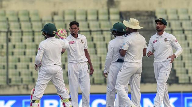 Bangladesh vs Zimbabwe, 2nd Test, Day 5: Bangladesh beat Zimbabwe to level series(AFP)