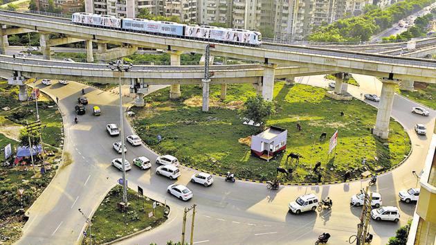 The Ministry of Housing and Urban Affairs published an Ease of Living Index in Indian cities earlier this year according to which Gurugram ranked 88 out of 111 cities included in the survey. (HT File) The Ministry of Housing and Urban Affairs published an Ease of Living Index in Indian cities earlier this year according to which Gurugram ranked 88 out of 111 cities included in the survey. (HT File)