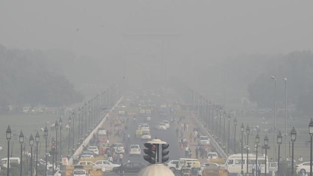 Even as Delhi’s annual winter pollution crisis has made residents aware of the harmful PM10 and the dangerous PM2.5 particulate matter, the tiniest and deadliest of these pollutants, PM1, shot up at least 12 times this November than what it is on the cleanest monsoon days, according to scientists monitoring air quality in the national capital.(HT PHOTO) Even as Delhi’s annual winter pollution crisis has made residents aware of the harmful PM10 and the dangerous PM2.5 particulate matter, the tiniest and deadliest of these pollutants, PM1, shot up at least 12 times this November than what it is on the cleanest monsoon days, according to scientists monitoring air quality in the national capital.(HT PHOTO)