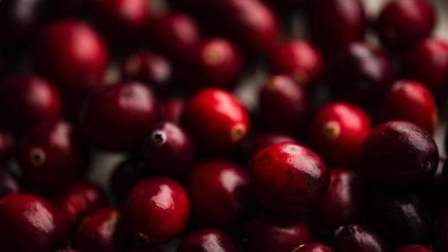 Cranberries when eaten raw are low in sugar, and are good sources of vitamin A. It keeps your skin glowing and lowers the LDL, or bad cholesterol. (Unsplash)