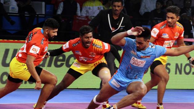 Gujarat Fortunegiants are now second in the Zone A table with 39 points.(Pro Kabaddi)