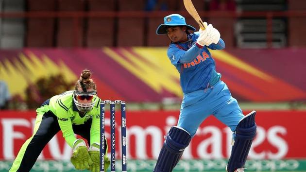 Mithali Raj played the role of the anchor and scored her 17th 50. (ICC) Mithali Raj played the role of the anchor and scored her 17th 50. (ICC)