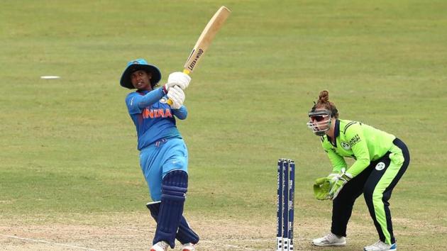 Mithali Raj struck a classy 50 to help guide India to 145 and that proved too much for Ireland. (ICC)