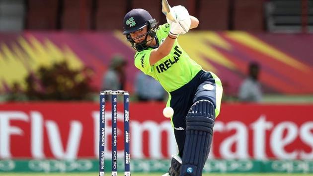 Ireland’s chase never got going and they were restricted to only 93 in their 20 overs. (ICC) Ireland’s chase never got going and they were restricted to only 93 in their 20 overs. (ICC)