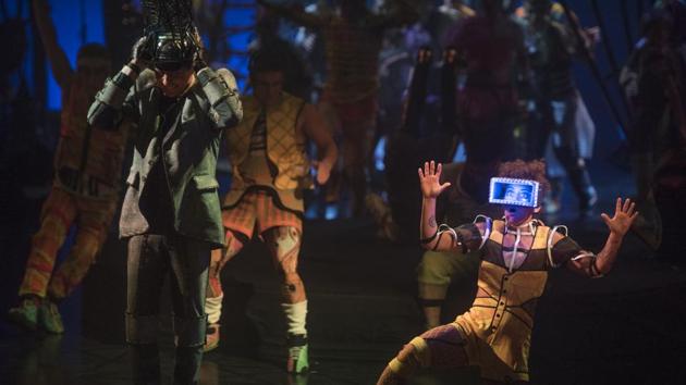 Still, it’s a rare opportunity to see the troupe live, and tickets — priced between Rs 2,000 and Rs 12,500 — are being snapped up online. The Mumbai schedule has been extended; the Delhi one may be too. For now, at least 49 shows are planned across the two cities over 34 performance days between now and January 6. (Pratik Chorge / HT Photo) Still, it’s a rare opportunity to see the troupe live, and tickets — priced between Rs 2,000 and Rs 12,500 — are being snapped up online. The Mumbai schedule has been extended; the Delhi one may be too. For now, at least 49 shows are planned across the two cities over 34 performance days between now and January 6. (Pratik Chorge / HT Photo)