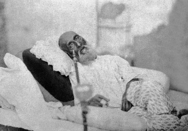 Emperor Bahadur Shah II , the last of the Mughal rulers (1837-1858). He was deposed after the events of 1857. The British exiled him to Rangoon.(Getty Images) Emperor Bahadur Shah II , the last of the Mughal rulers (1837-1858). He was deposed after the events of 1857. The British exiled him to Rangoon.(Getty Images)