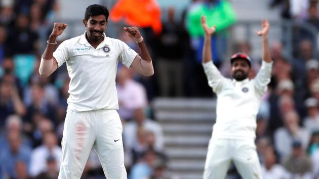 Jasprit Bumrah made his Test debut against South Africa earlier this year.(REUTERS)