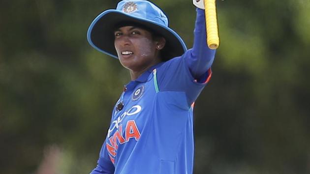 Mithali Raj in action during the ICC Women’s World T20 match against Ireland.(AP)