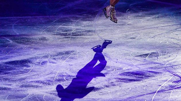 Mariah Bell of the US performs during the exhibition gala of the figure skating NHK Trophy in Hiroshima on November 11, 2018. (Martin Bureau / AFP) Mariah Bell of the US performs during the exhibition gala of the figure skating NHK Trophy in Hiroshima on November 11, 2018. (Martin Bureau / AFP)