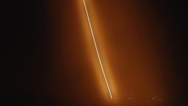 Israel's Iron Dome anti-missile system fires an interceptor missile as rockets are launched from Gaza towards Israel in the southern Israeli city of Sderot on November 12, 2018. (Jack Guez / AFP) Israel's Iron Dome anti-missile system fires an interceptor missile as rockets are launched from Gaza towards Israel in the southern Israeli city of Sderot on November 12, 2018. (Jack Guez / AFP)