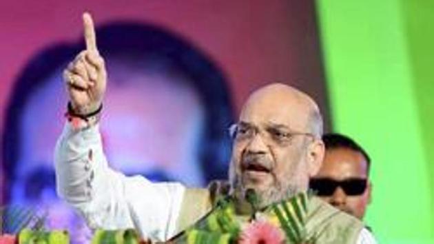 BJP chief Amit Shah sought to claim credit for the formation of Chhattisgarh. (File Photo) BJP chief Amit Shah sought to claim credit for the formation of Chhattisgarh. (File Photo)