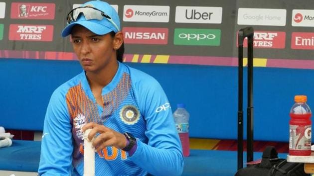 India captain Harmanpreet Kaur had her game face on prior to the toss. (ICC) India captain Harmanpreet Kaur had her game face on prior to the toss. (ICC)