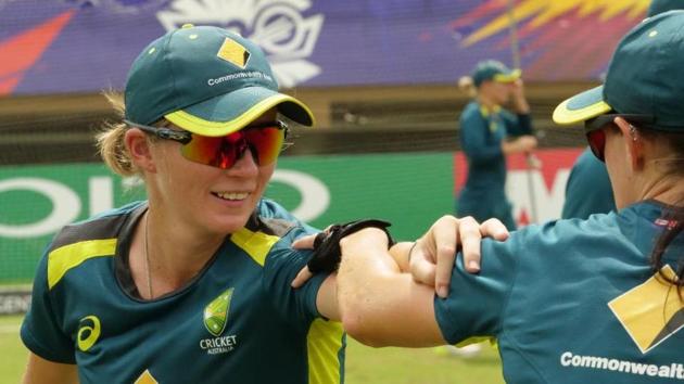 Australia looked in high spirits before the match. (ICC) Australia looked in high spirits before the match. (ICC)