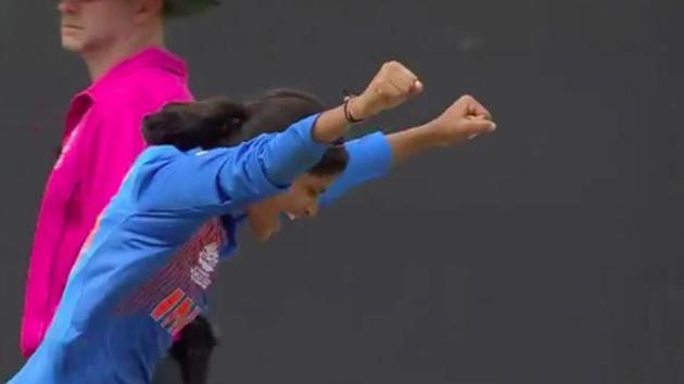 Radha Yadav starred and picked up two wickets. (ICC) Radha Yadav starred and picked up two wickets. (ICC)
