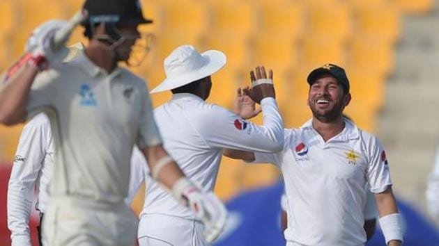 Pakistan vs New Zealand, hosts close in on win in the first Test (AFP) Pakistan vs New Zealand, hosts close in on win in the first Test (AFP)