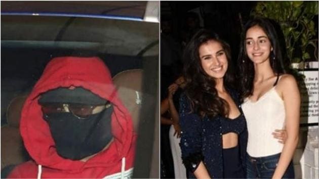Arjun Kapoor hides his face from the cameras and Tara Sutaria celebrates her birthday with Ananya Pandey. (Viral Bhayani) Arjun Kapoor hides his face from the cameras and Tara Sutaria celebrates her birthday with Ananya Pandey. (Viral Bhayani)
