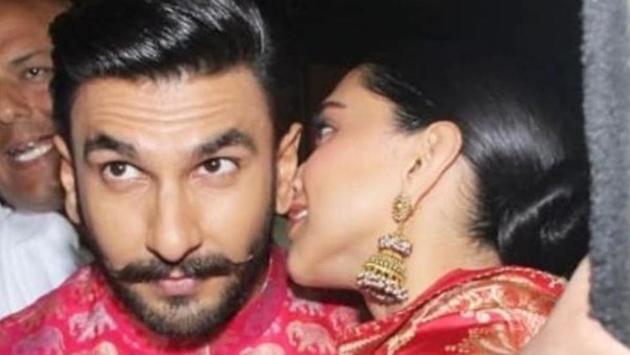 Ranveer and Deepika arrived back in Mumbai on Sunday. 