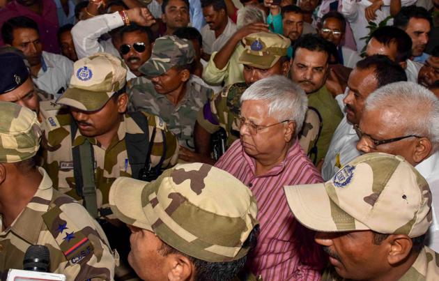 On Monday, the Delhi court directed RJD chief Lalu Prasad to appear before it on December 20 through video conference in connection with the IRCTC scam case. Special judge Arun Bharadwaj passed the directions after he was told that the accused could not appear before the court, as per earlier direction, owing to his ill health. (PTI File) On Monday, the Delhi court directed RJD chief Lalu Prasad to appear before it on December 20 through video conference in connection with the IRCTC scam case. Special judge Arun Bharadwaj passed the directions after he was told that the accused could not appear before the court, as per earlier direction, owing to his ill health. (PTI File)