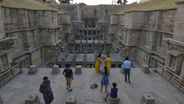 In the old town, where the Vav is, parts of the ramparts of what was once a fort are still visible. Locals believe the fort was built in one night by a spirit, Babra Bhoot, on the orders of one of the rulers of Patan. There are also ruins of old mansions, and giant darwazas or gates which once must have served as the entrance and exit points to and from the town. (Sanchit Khanna / HT Photo) In the old town, where the Vav is, parts of the ramparts of what was once a fort are still visible. Locals believe the fort was built in one night by a spirit, Babra Bhoot, on the orders of one of the rulers of Patan. There are also ruins of old mansions, and giant darwazas or gates which once must have served as the entrance and exit points to and from the town. (Sanchit Khanna / HT Photo)