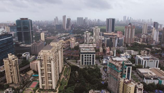 Housings and Commercial Real Estate, construction projects in Mumbai.(Aniruddha Chowdhury/Mint)