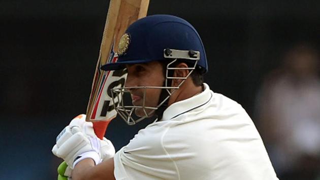 India's batsman Gautam Gambhir plays a shot during the first day of third test cricket match between India and New Zealand at The Holkar Cricket Stadium in Indore on October 8, 2016.(AFP/Getty Images) India's batsman Gautam Gambhir plays a shot during the first day of third test cricket match between India and New Zealand at The Holkar Cricket Stadium in Indore on October 8, 2016.(AFP/Getty Images)