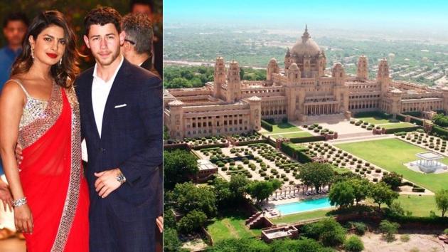 Umaid Bhawan Palace, a lavish heritage hotel in Jodhpur, is the venue for Nick Jonas and Priyanka Chopra’s wedding. (Instagram)