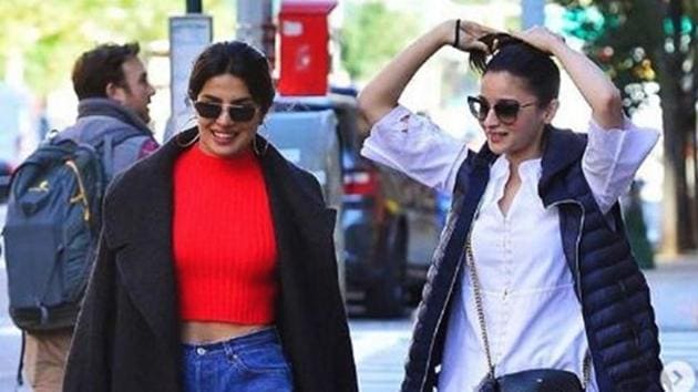 Priyanka Chopra and Alia Bhatt recently met in New York.