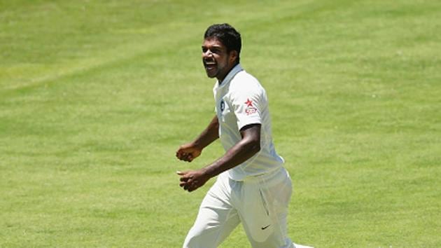 File photo of Varun Aaron while playing for Indian Test team.(Getty Images)