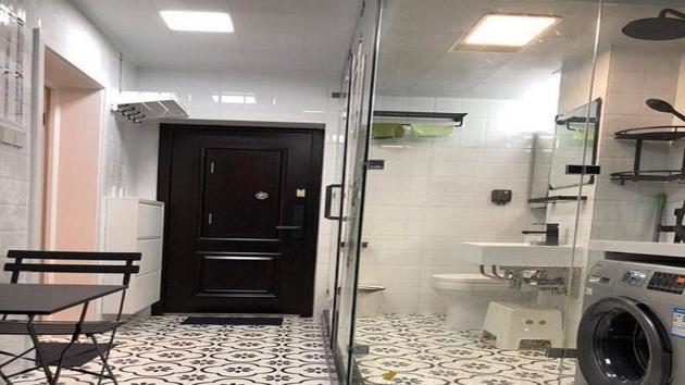 How long does it take you to spot the rather obvious problem with this apartment? (Twitter/Michael Bellart) How long does it take you to spot the rather obvious problem with this apartment? (Twitter/Michael Bellart)