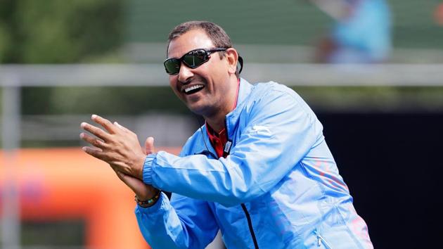 File image of India hockey coach Harendra Singh.(Getty Images)