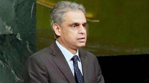 India's permanent Representative to the UN, Ambassador Syed Akbaruddin.(PTI)