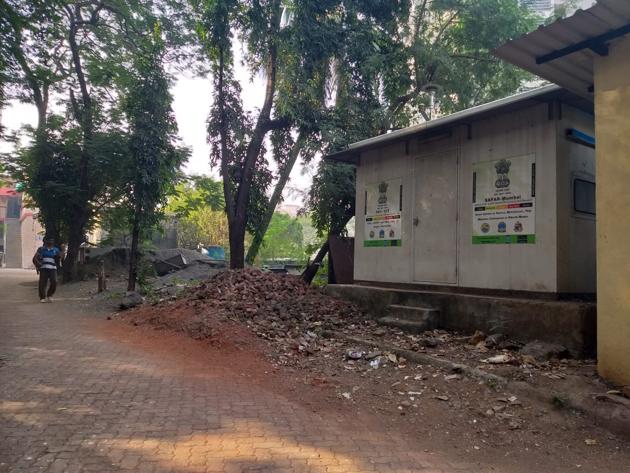 Researchers said construction activity needed to be controlled in the area, Joseph Baptista Garden, Ekta Nagar in Mazagaon, where SAFAR’s air monitoring station is located. Researchers said construction activity needed to be controlled in the area, Joseph Baptista Garden, Ekta Nagar in Mazagaon, where SAFAR’s air monitoring station is located.